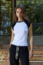 Chloe Fitted Baby Rib Muscle Tee