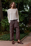 Shailey Paperbag Waist Linen Cotton Pant