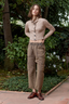 Shailey Paperbag Waist Linen Cotton Pant