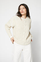 SRPLS 90S ERA Cable Sweater