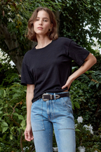 Harper Boxy Slub Jersey Tee