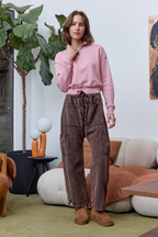 Carlson Linen Cotton Tie Pant