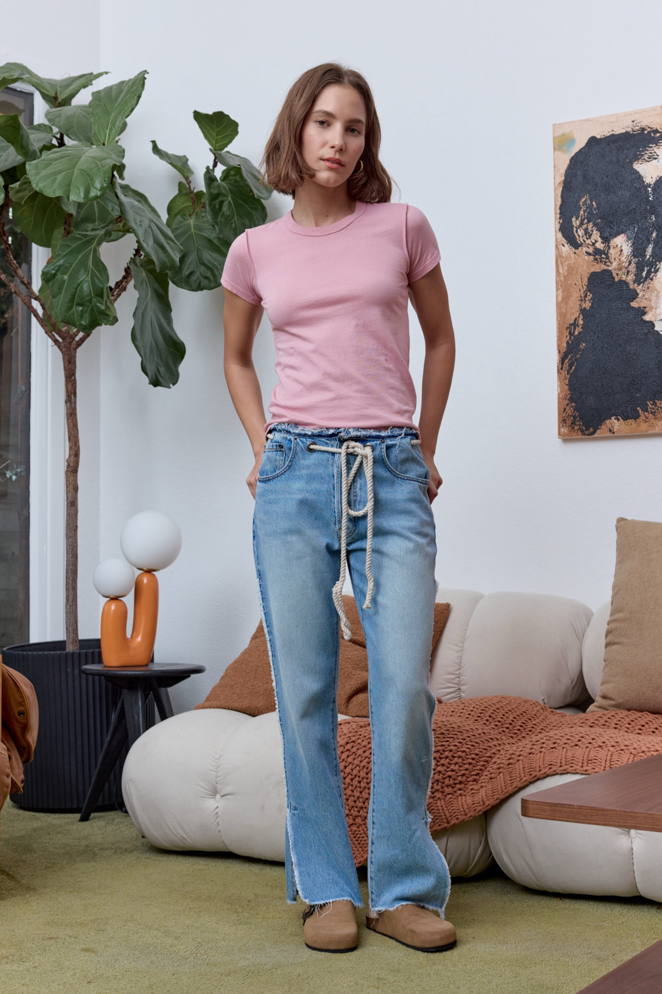 Alessi Shrunken Fine Jersey Tee