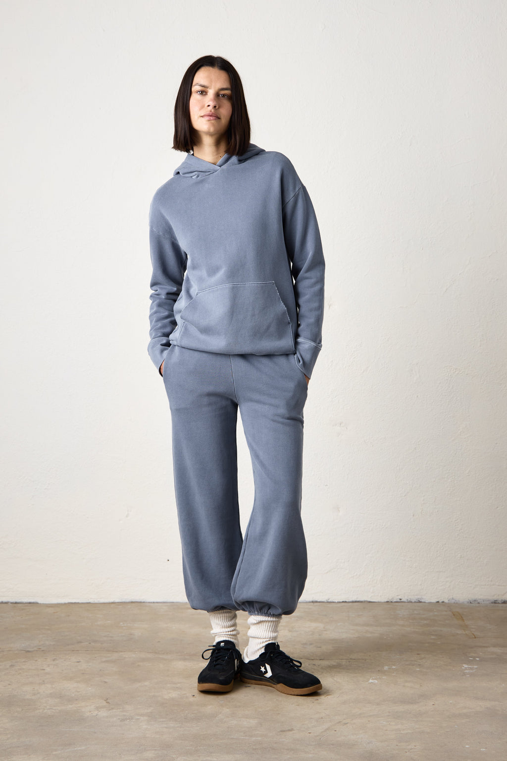 ELLIS RELAXED LOOP TERRY HOODY
