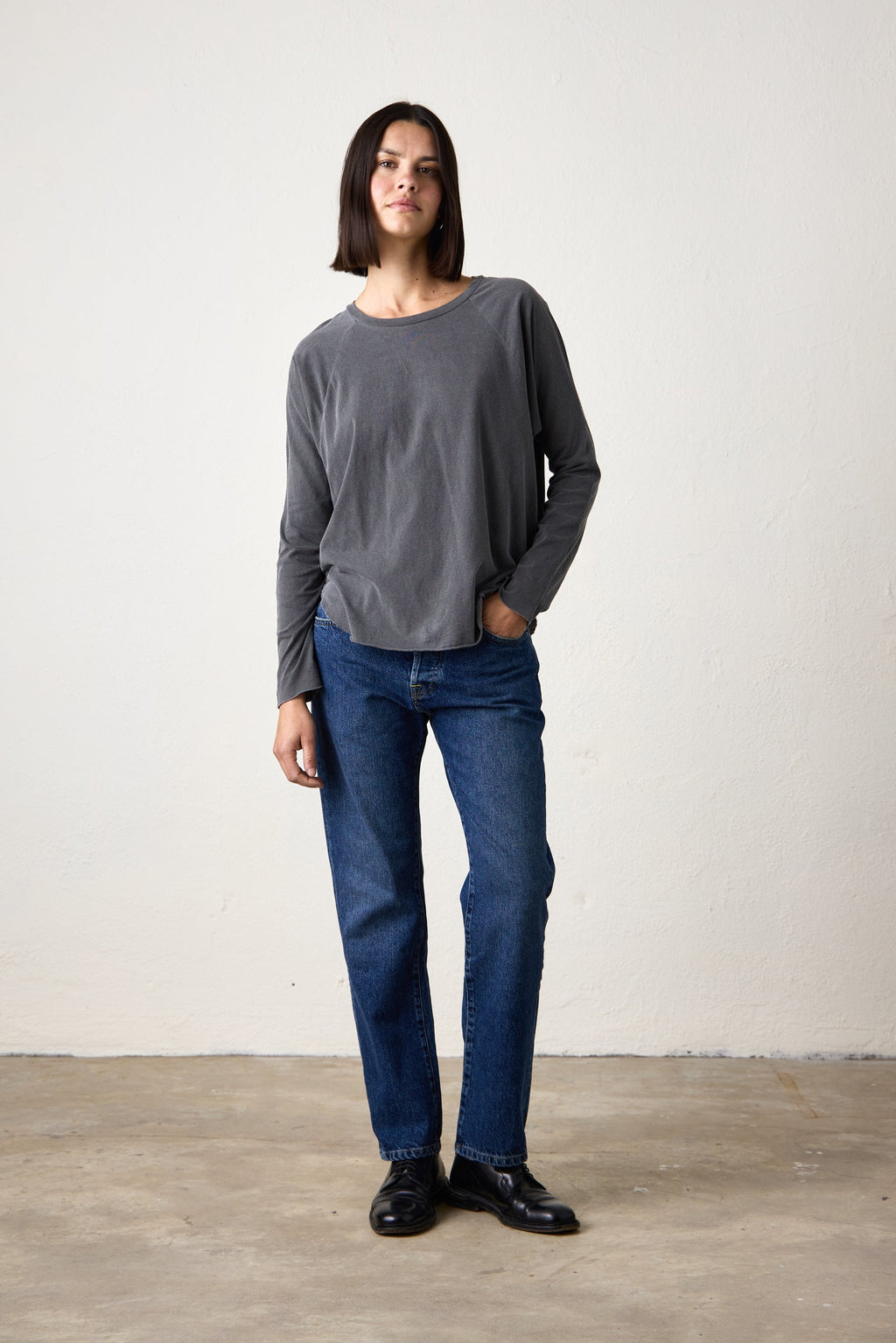 BROCK FINE JERSEY DOLMAN TEE