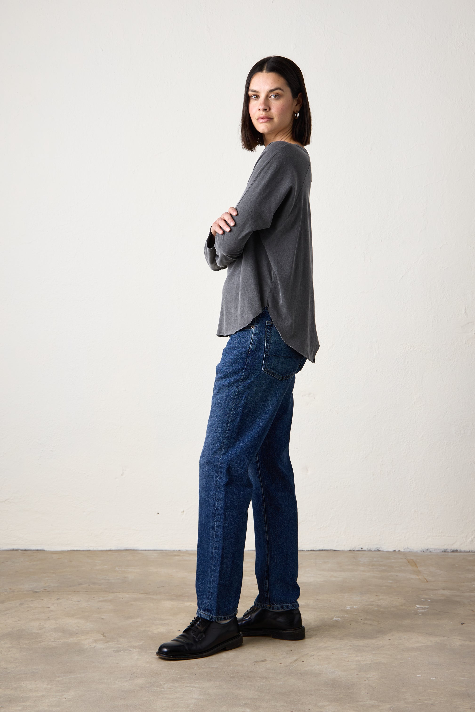 BROCK FINE JERSEY DOLMAN TEE