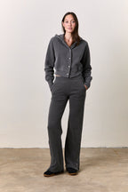 LUZ COZY FLEECE BOMBER JACKET