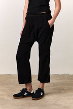 Shailey Paperbag Waist Cotton Pant
