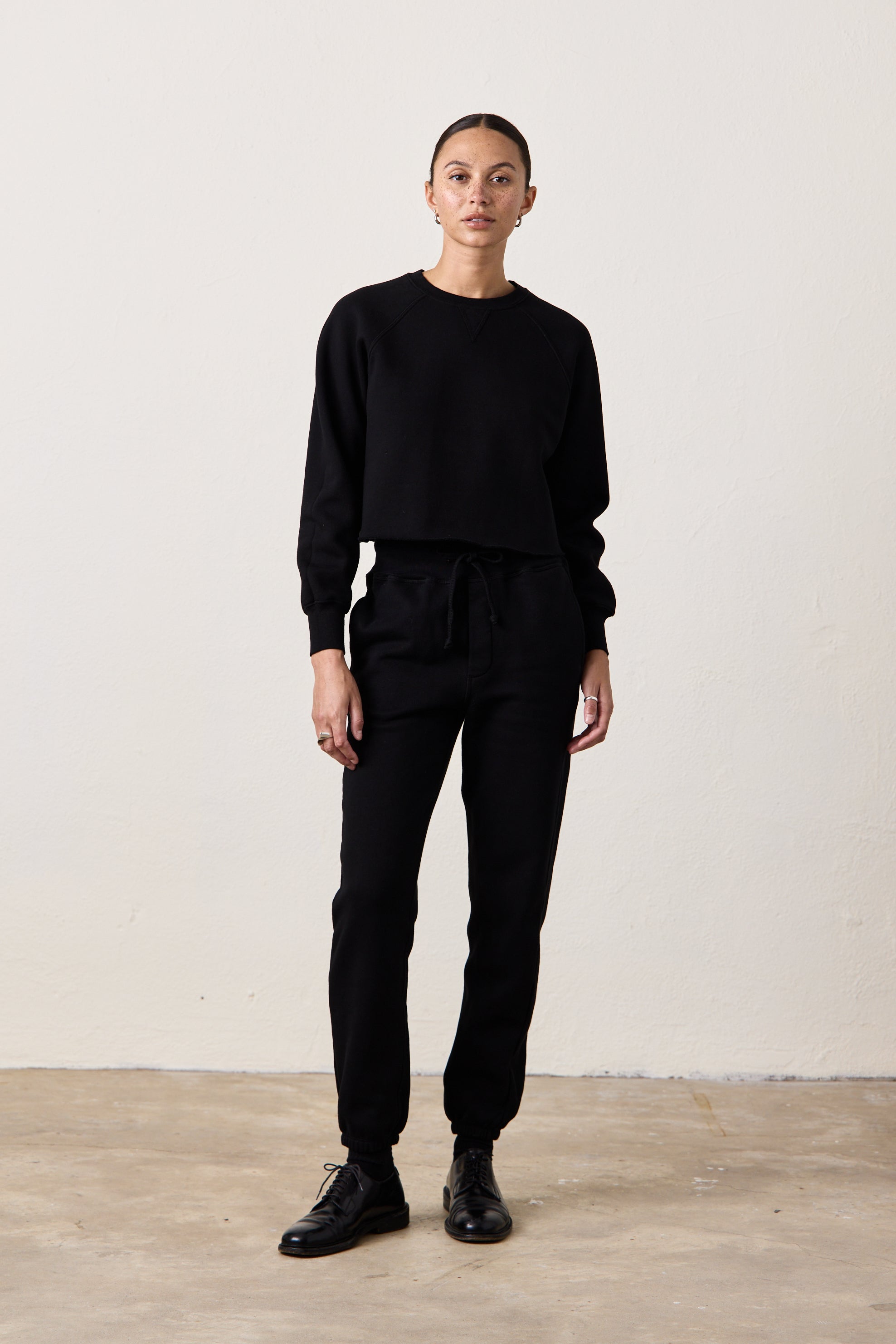 ISABELLA HIGH WAIST COZY FLEECE SWEATPANT