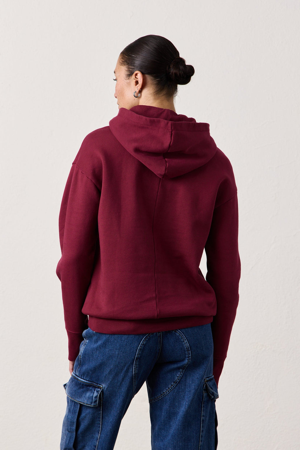 ELLIS RELAXED COZY FLEECE HOODY