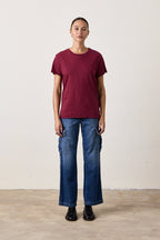 MOORE RELAXED SLUB JERSEY TEE