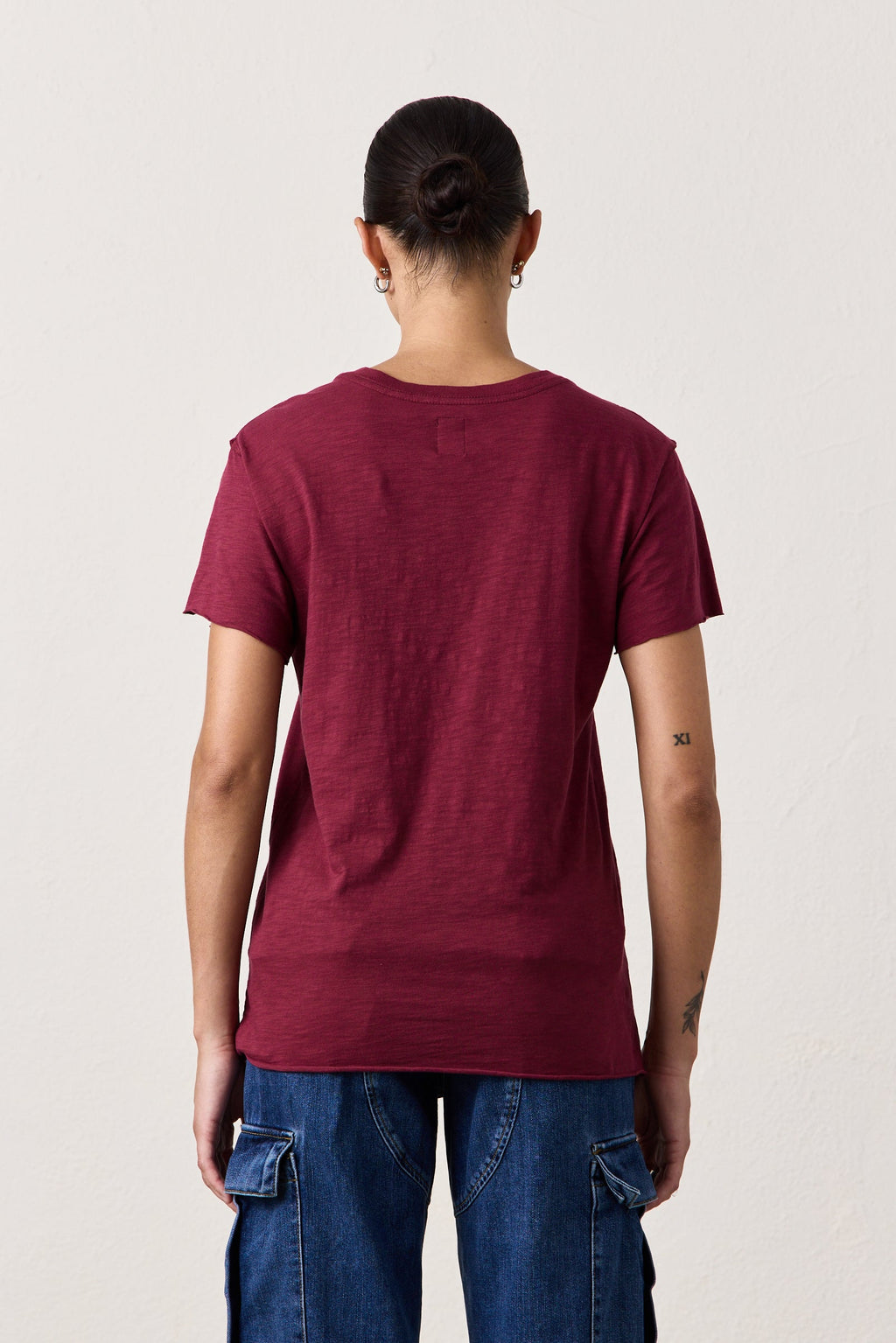 MOORE RELAXED SLUB JERSEY TEE