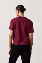 HARPER BOXY SLUB JERSEY TEE