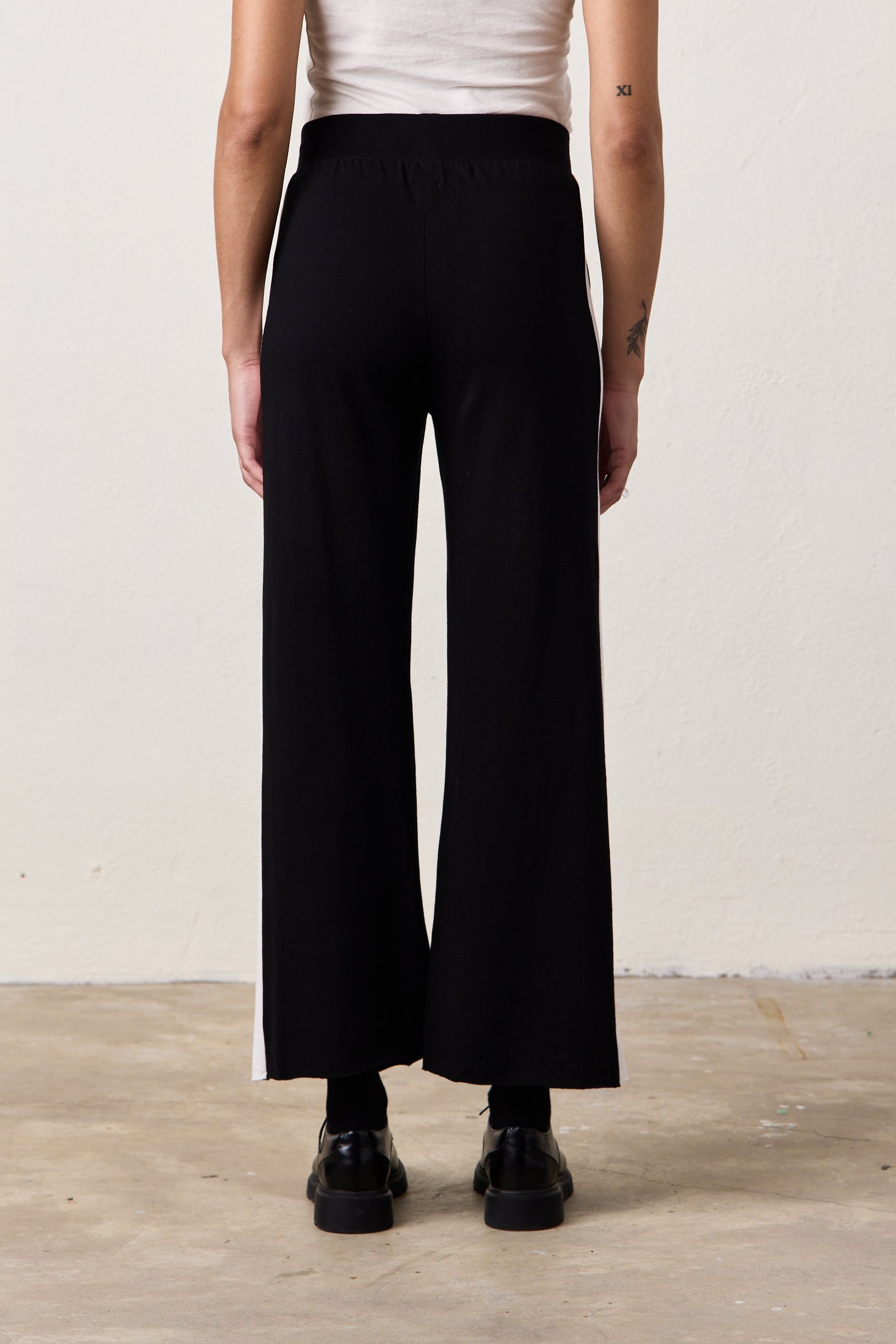 RILEY WIDE LEG JERSEY PANT
