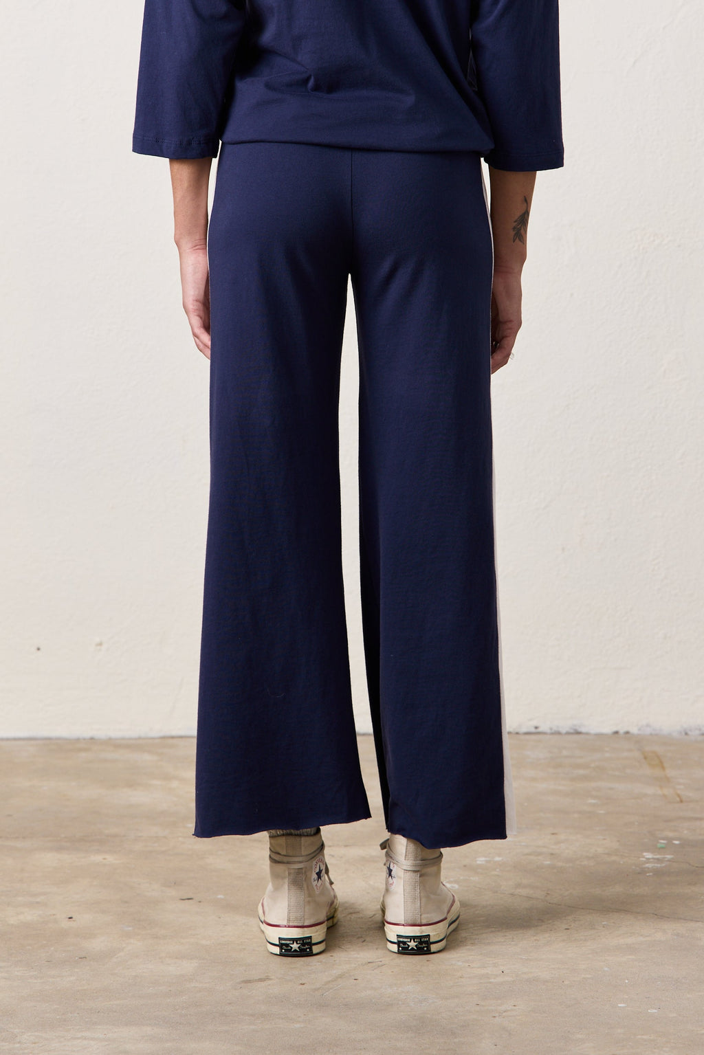RILEY WIDE LEG JERSEY PANT