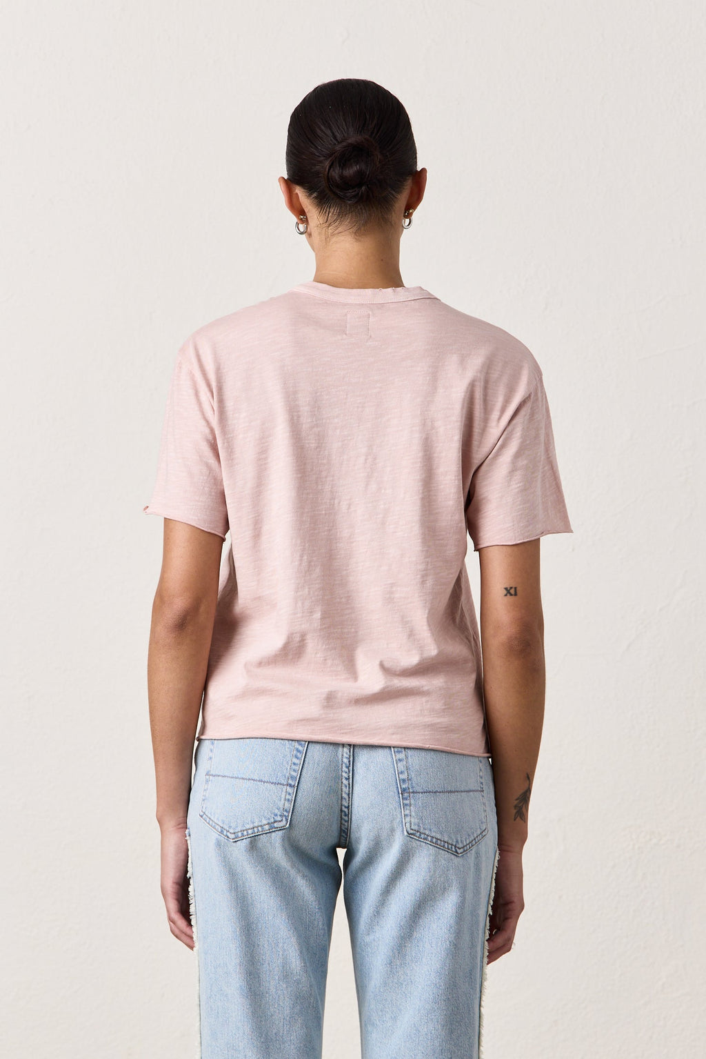 HARPER BOXY SLUB JERSEY TEE