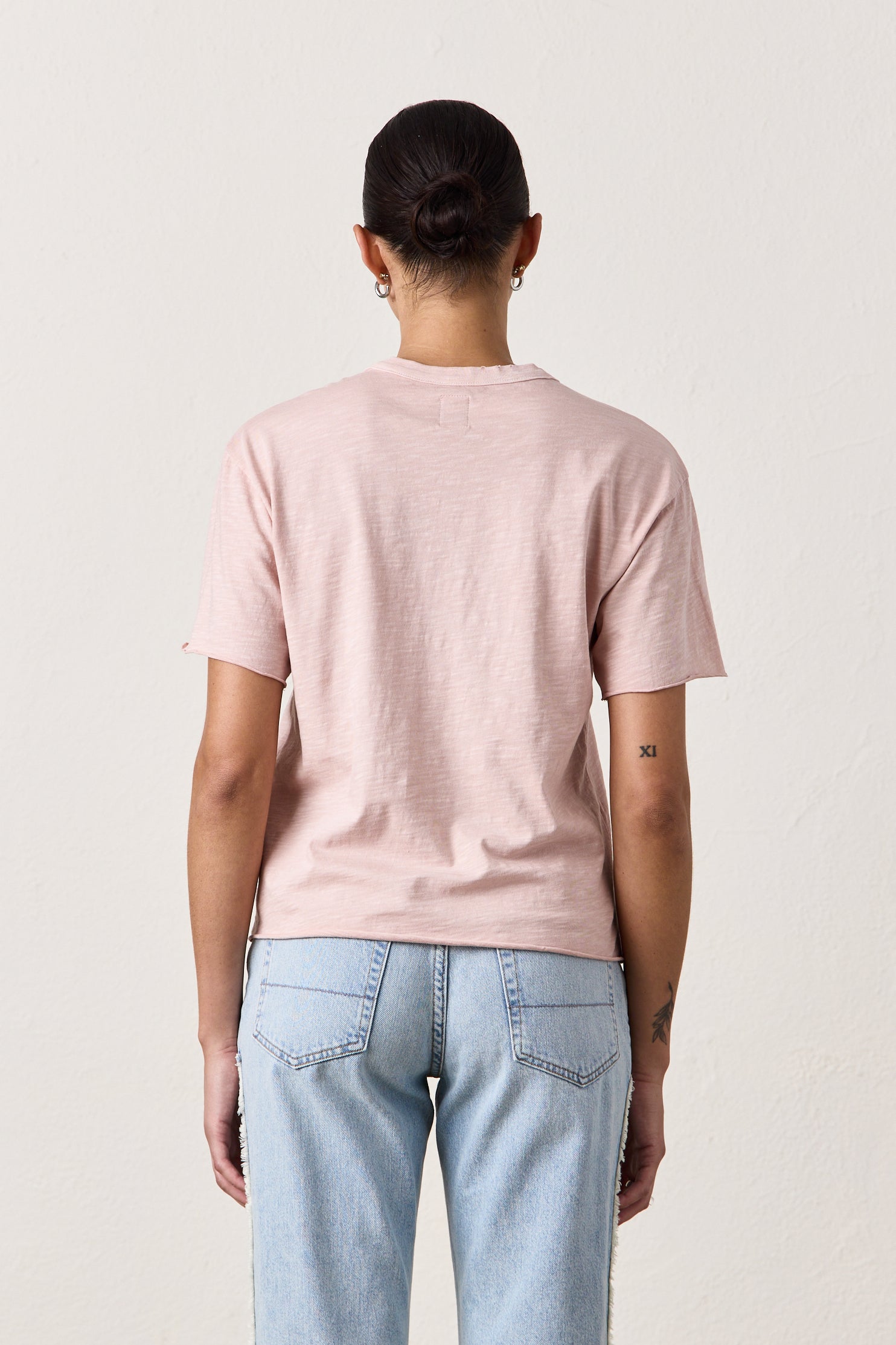 HARPER BOXY SLUB JERSEY TEE