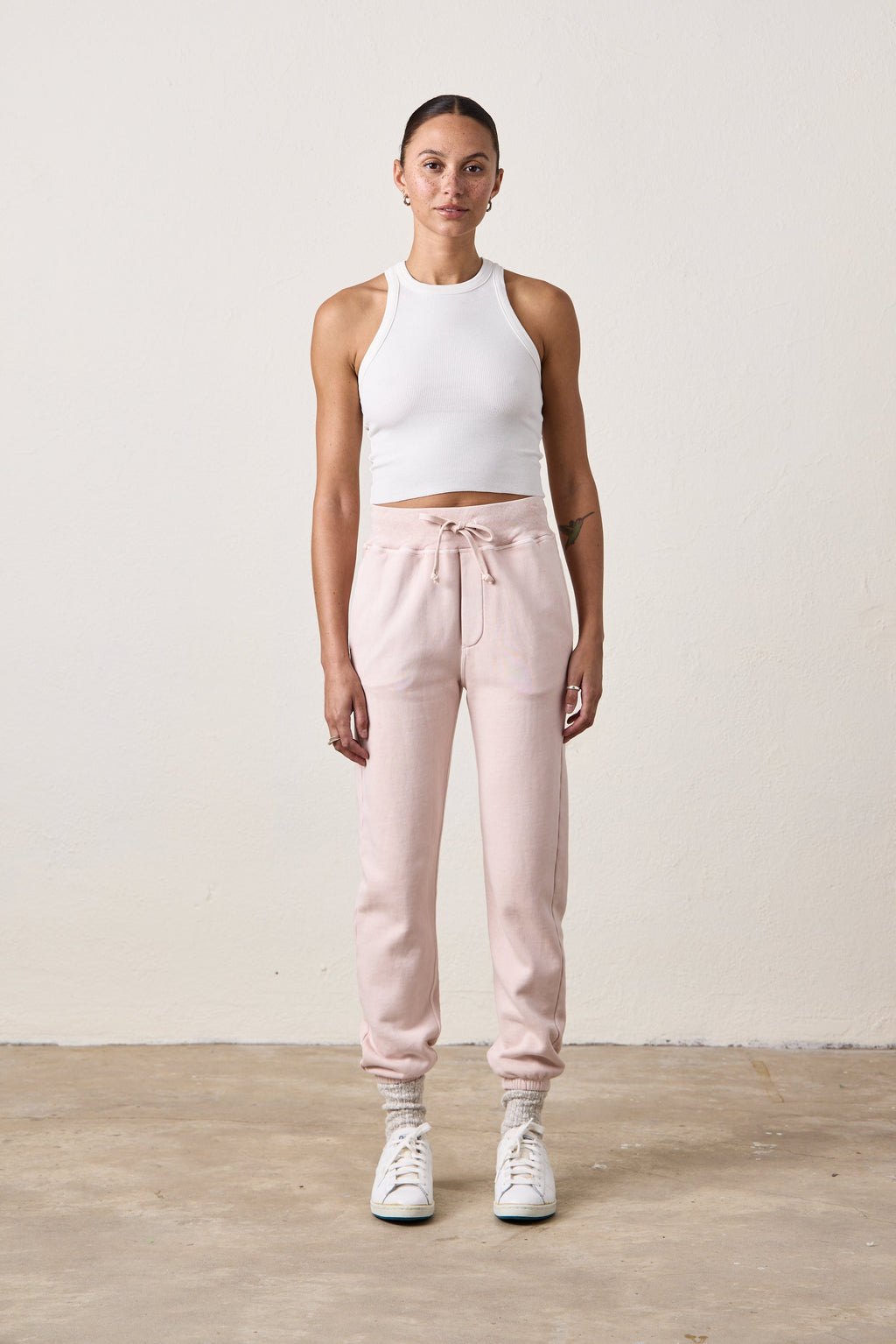 ISABELLA HIGH WAIST COZY FLEECE SWEATPANT
