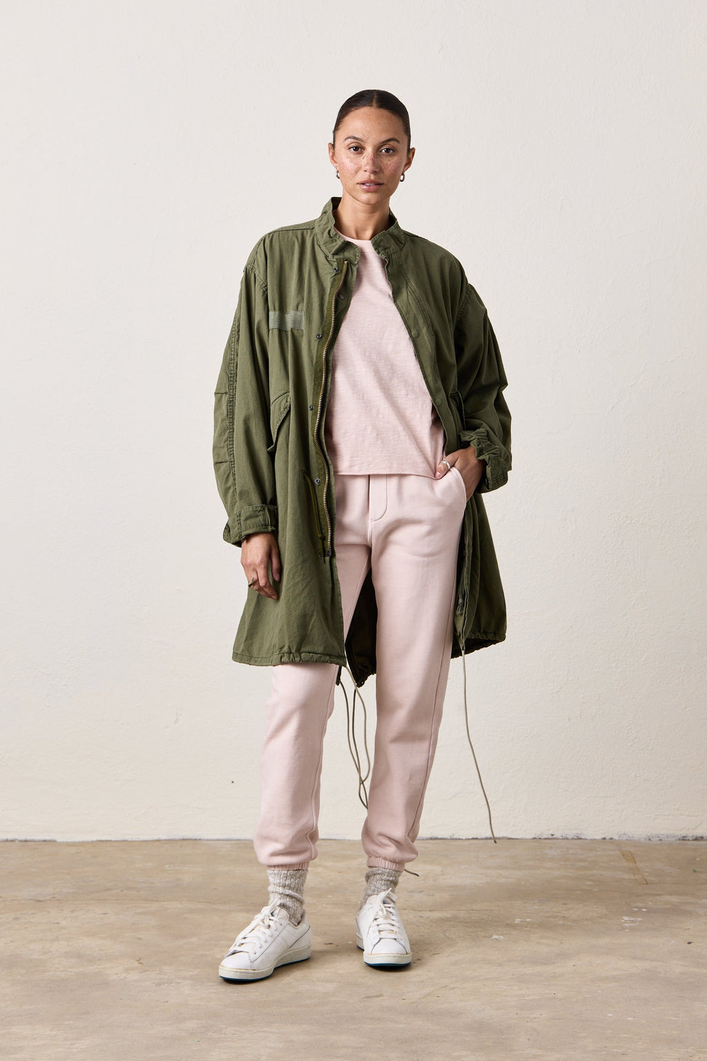 LOFFLER SLUB JERSEY BOXY TEE