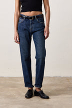Owen Mid Rise Slim Straight Jean