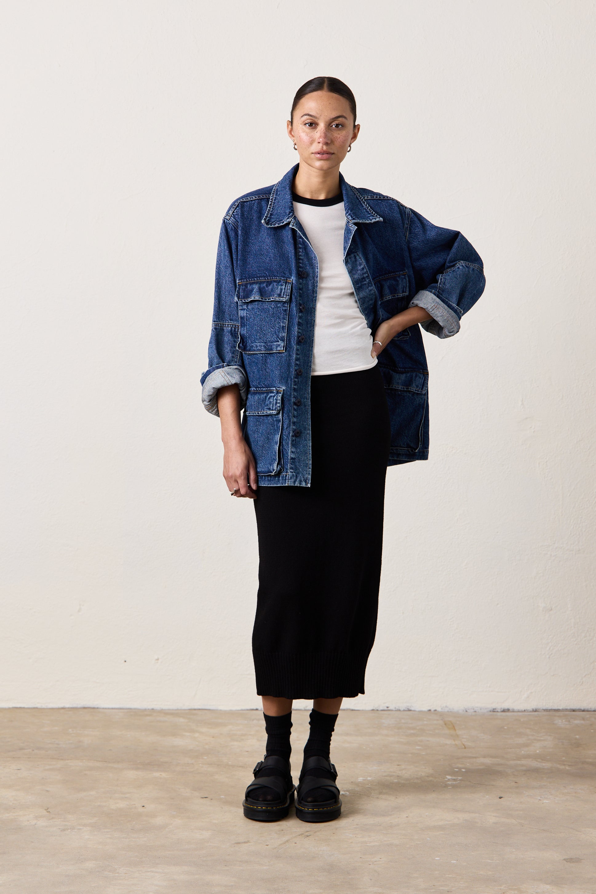ROMEO OVERSIZED DENIM JACKET