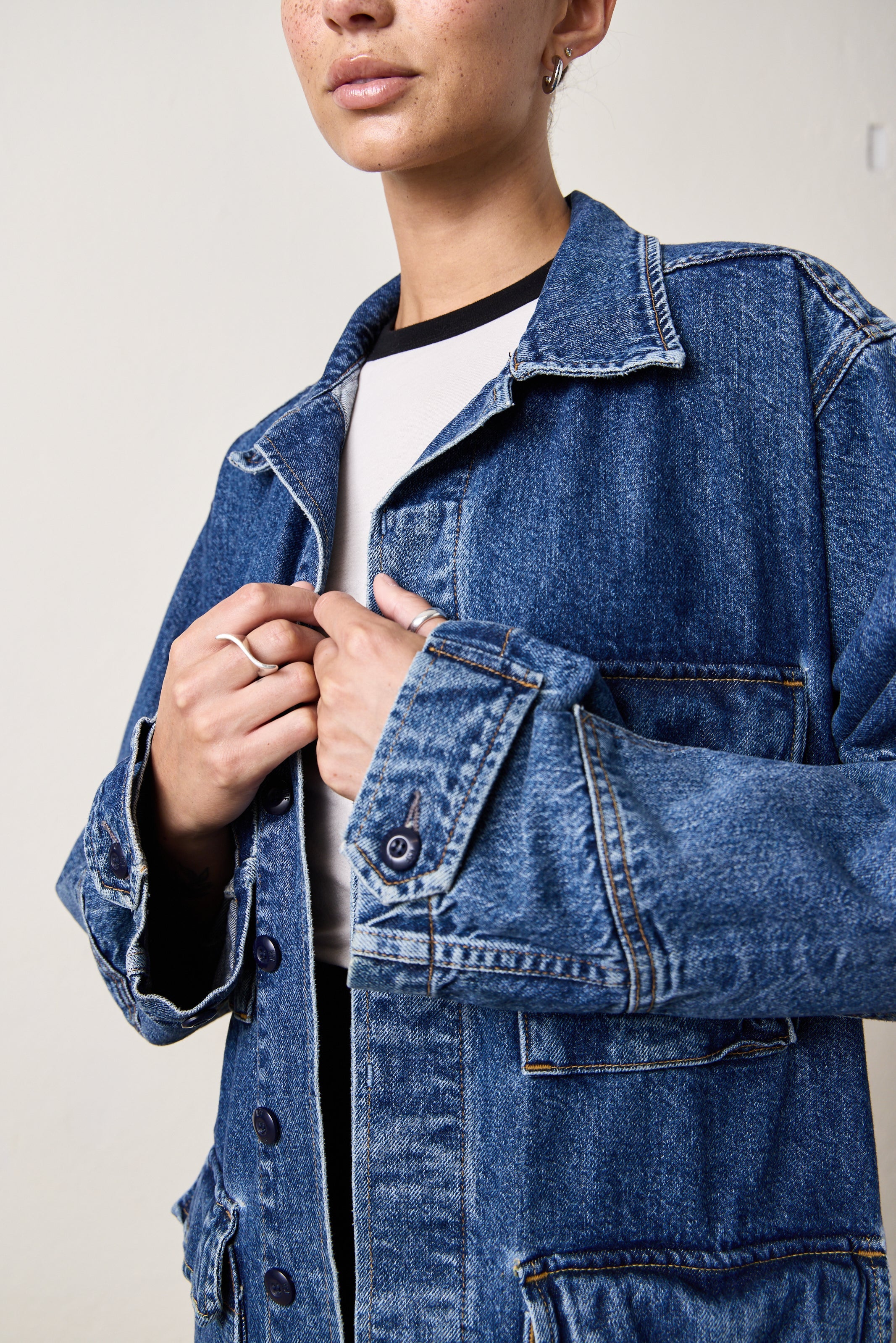 ROMEO OVERSIZED DENIM JACKET