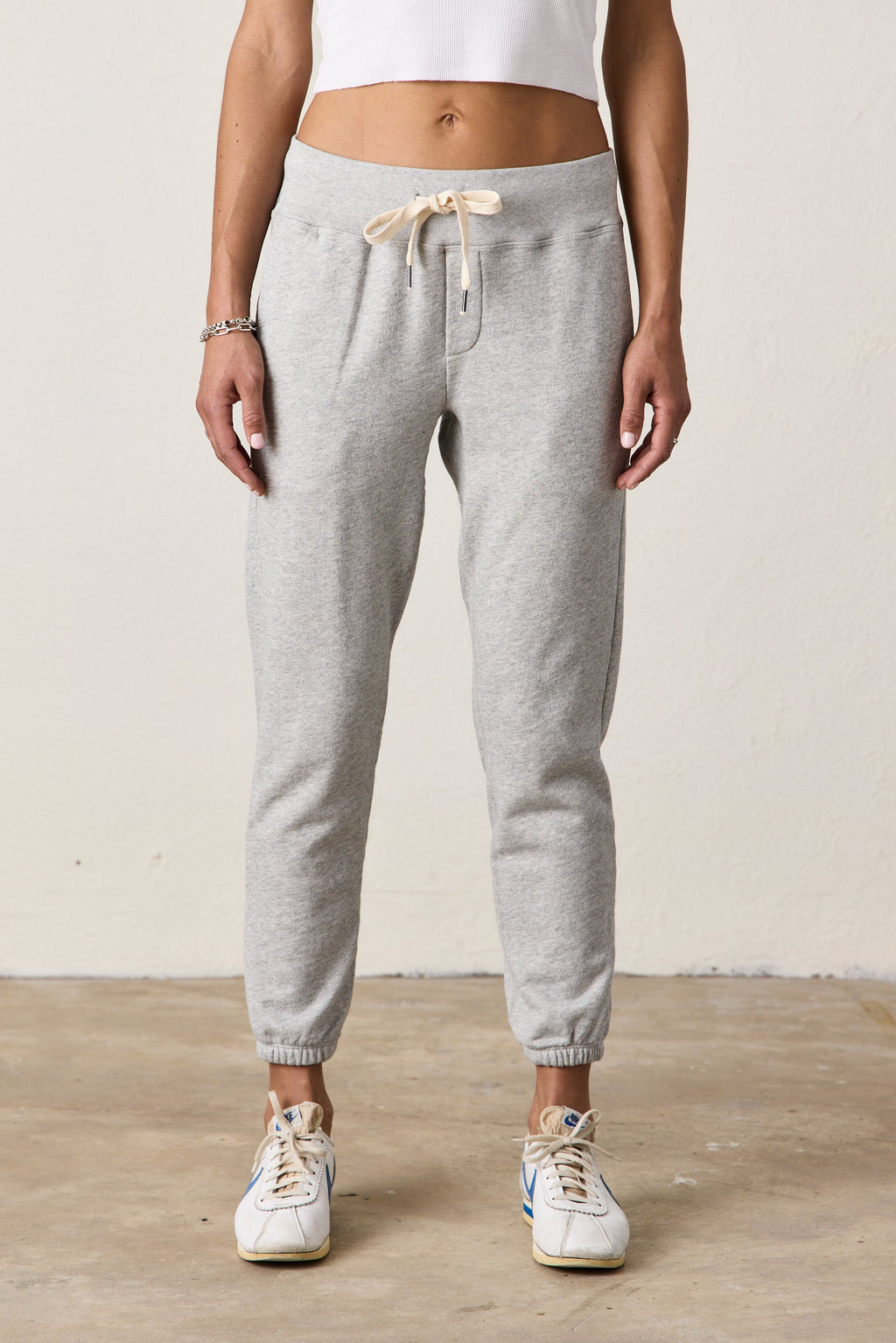 SAYDE SLIM VINTAGE TERRY SWEATPANT
