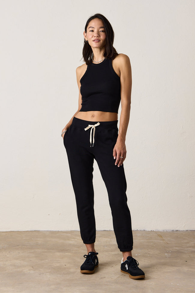 Sayde Slim Loop Terry Sweatpant Main Image