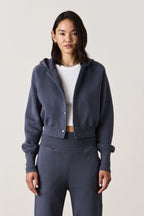 LUZ COZY FLEECE BOMBER JACKET