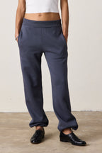 BLAKES RIB WAISTED COZY FLEECE SWEATPANT
