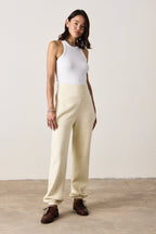 BLAKES RIB WAISTED COZY FLEECE SWEATPANT