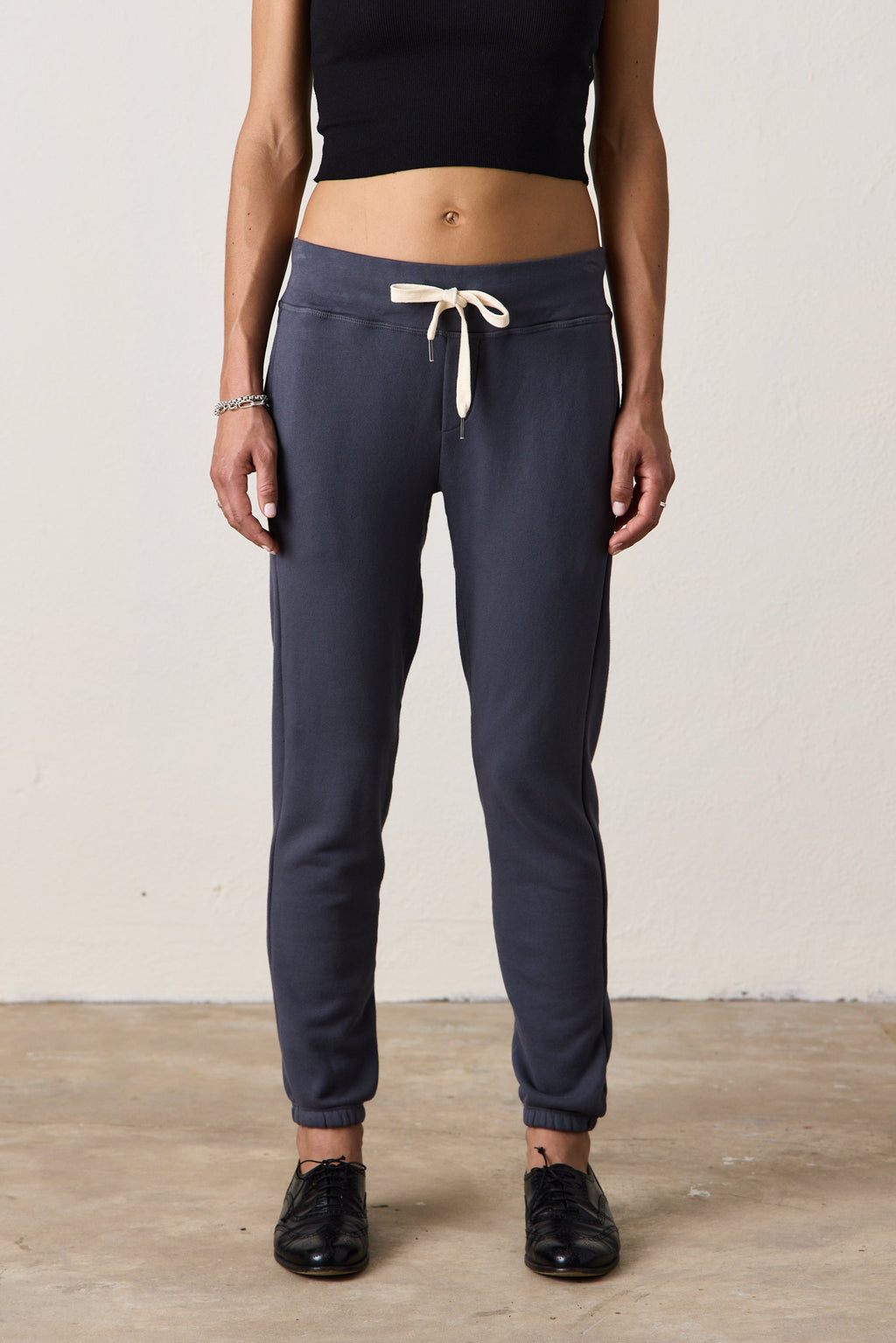SAYDE SLIM LOOP TERRY SWEATPANT
