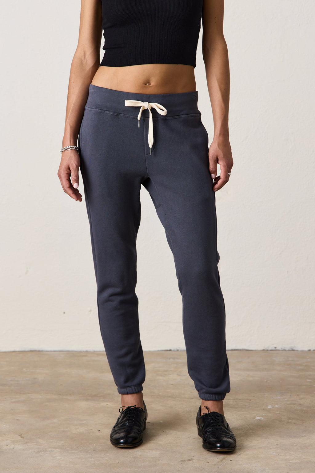 SAYDE SLIM LOOP TERRY SWEATPANT