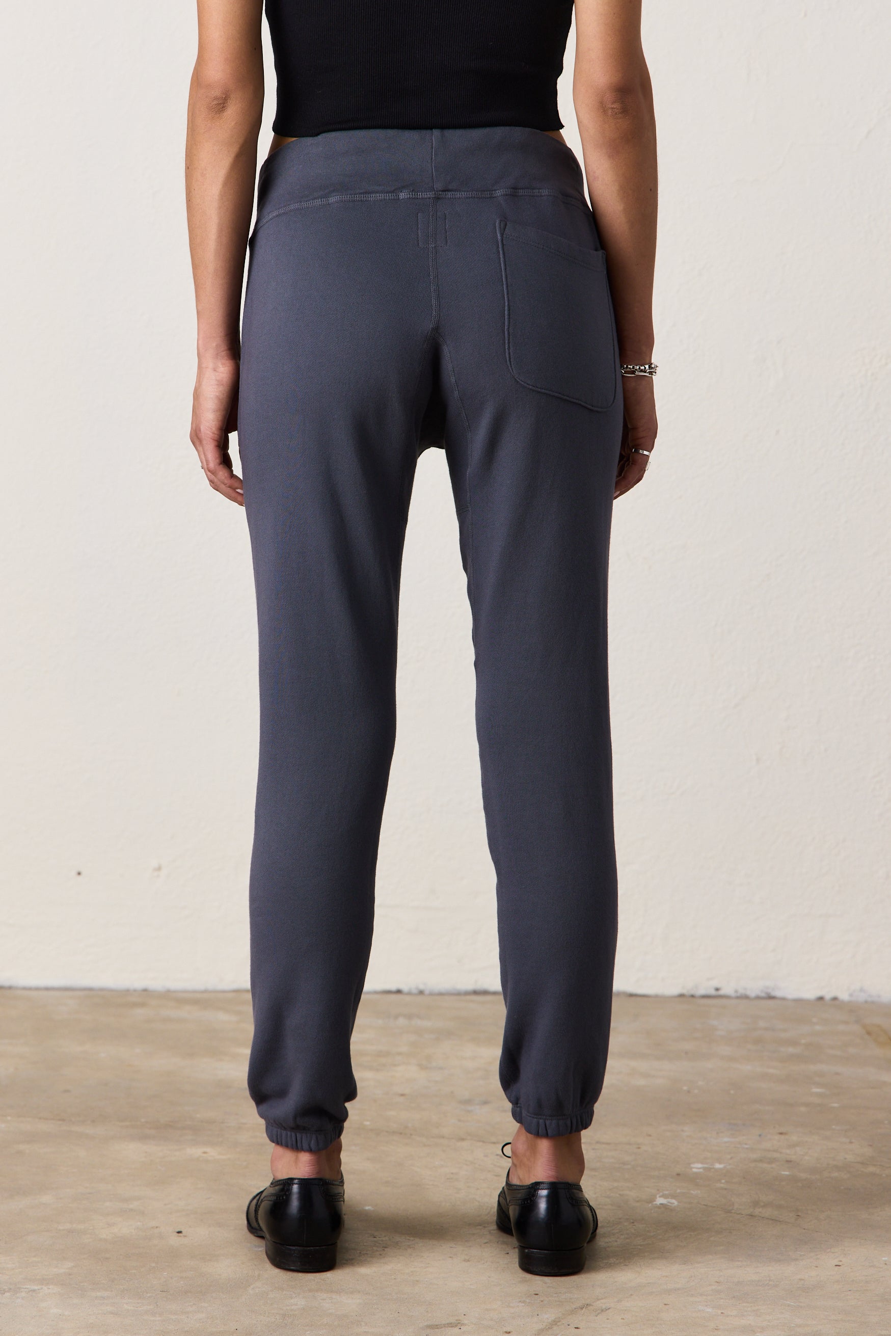 SAYDE SLIM LOOP TERRY SWEATPANT