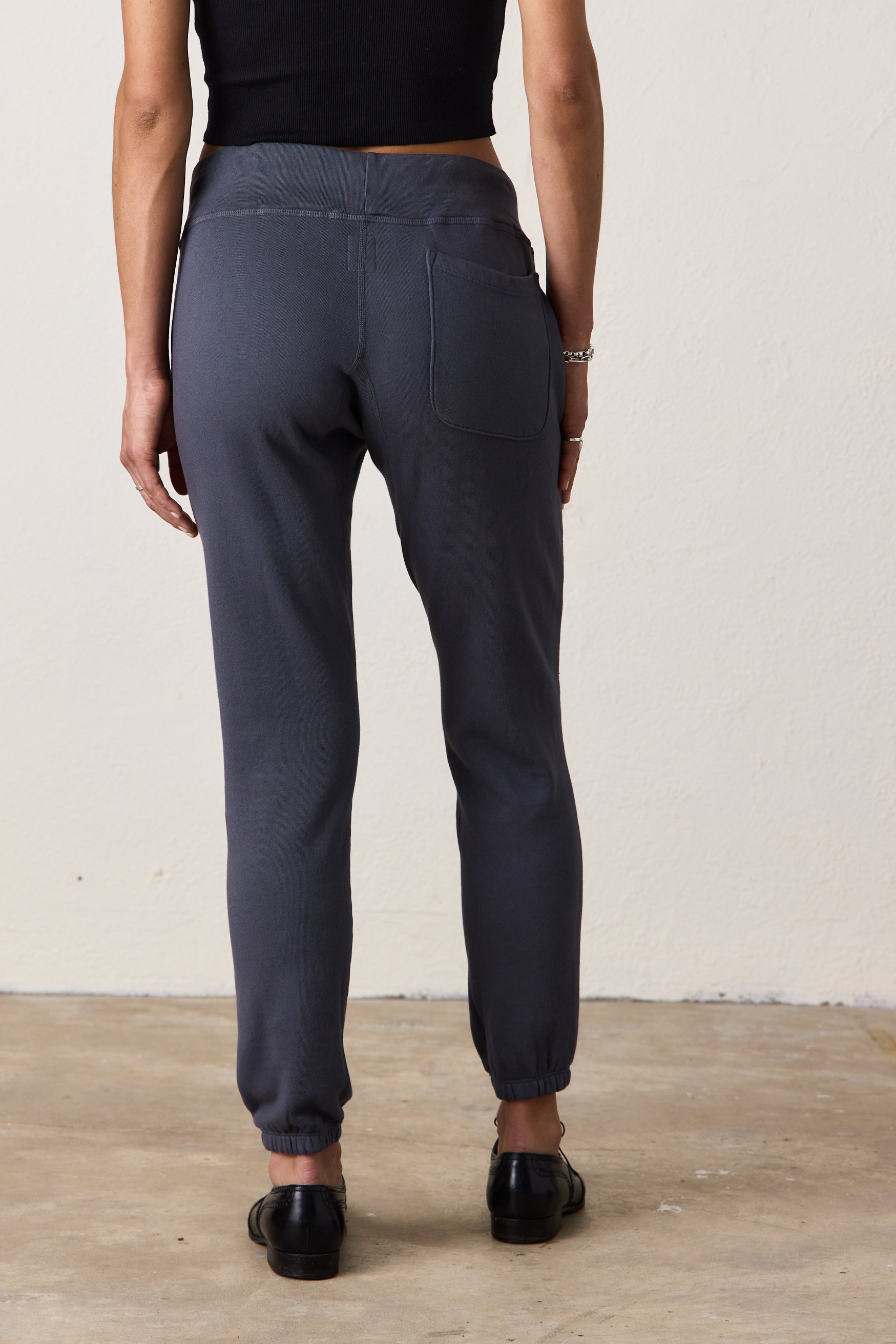 SAYDE SLIM LOOP TERRY SWEATPANT