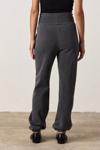 BLAKES RIB WAISTED COZY FLEECE SWEATPANT