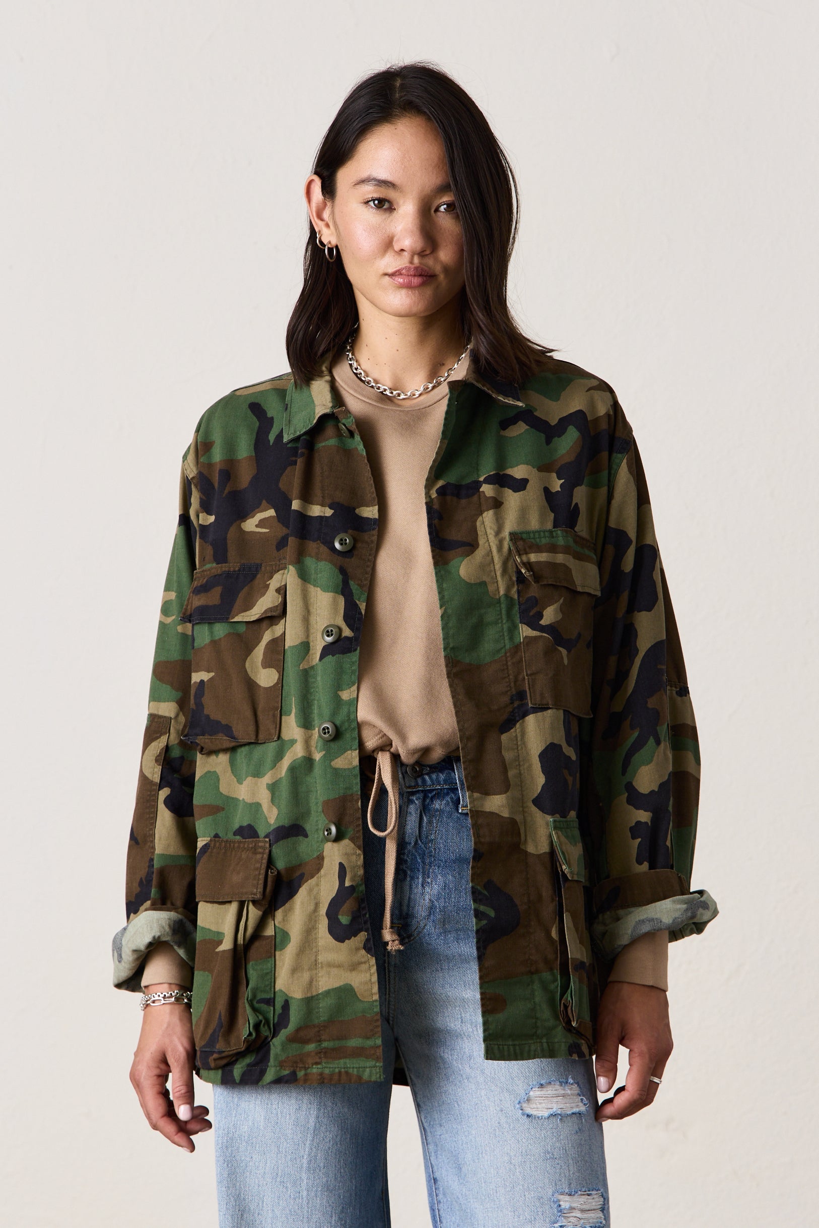 SRPLS US MILITARY SHIRT JACKET