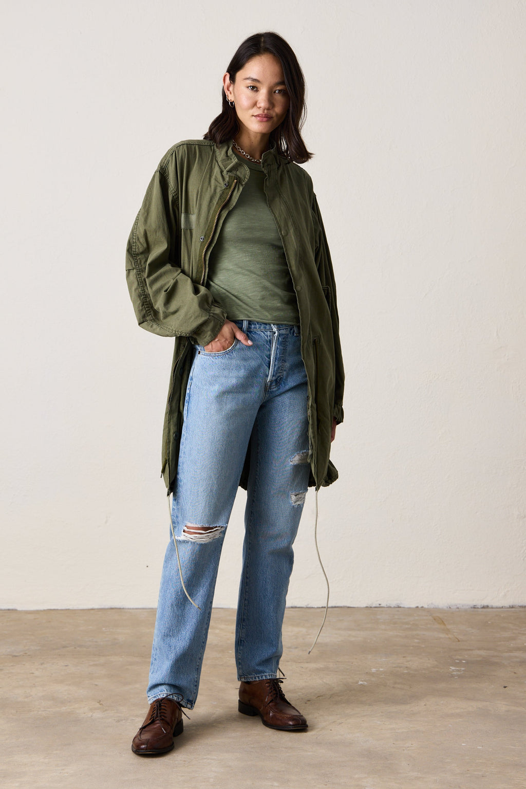 SRPLS US MILITARY FISHTAIL PARKA