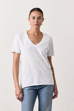 CORA RELAXED SLUB JERSEY V