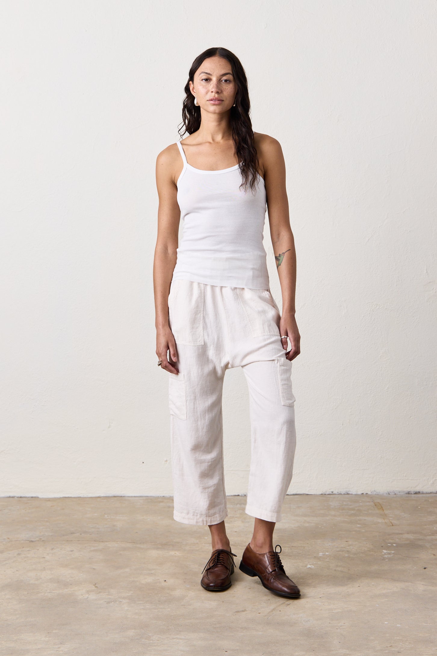 Kai Fitted Baby Rib Cami Tank