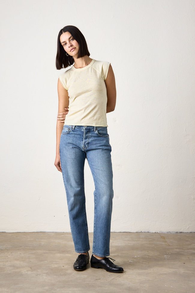 CHLOE FITTED SLUB JERSEY TEE Main Image