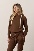 Lisse Fitted Loop Terry Hoodie