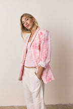 Tally Slim Fit U Neck Slub Jersey Tee