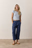 Shailey Chambray Paperbag Waist Pant