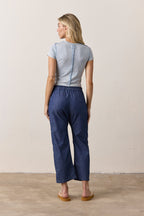 Shailey Chambray Paperbag Waist Pant