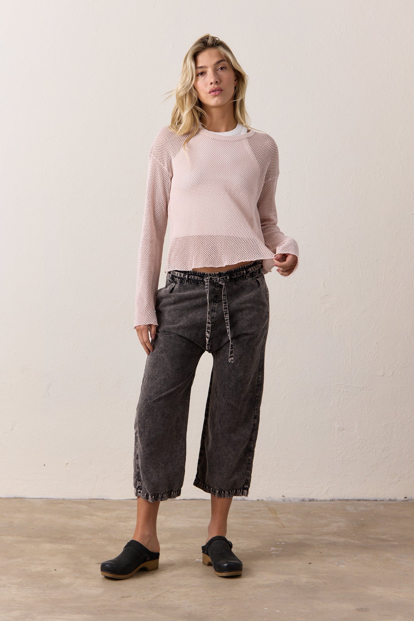 Laurel Boxy Mesh Tee