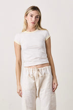 Bodhi Slub Jersey Ringer Baby Tee