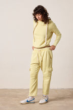 Mateo Drop Rise Cargo Loop Terry Sweatpant