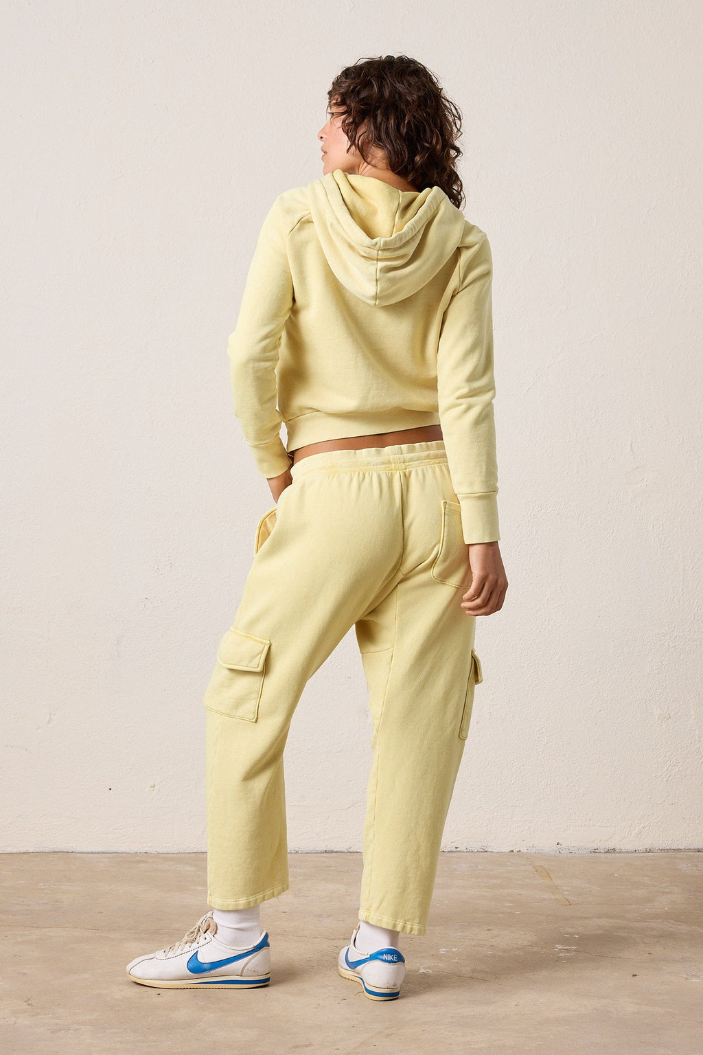 Lisse Fitted Loop Terry Hoodie