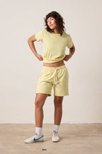 Monty Drawstring Loop Terry Cut Off Short